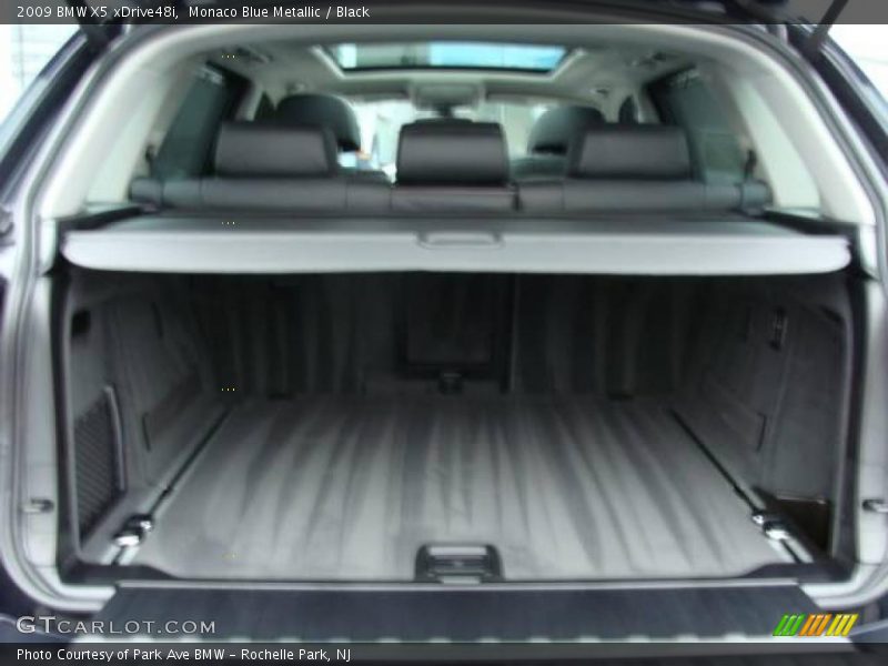 Monaco Blue Metallic / Black 2009 BMW X5 xDrive48i