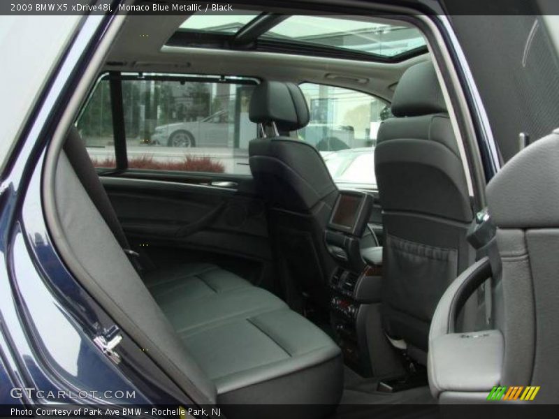 Monaco Blue Metallic / Black 2009 BMW X5 xDrive48i