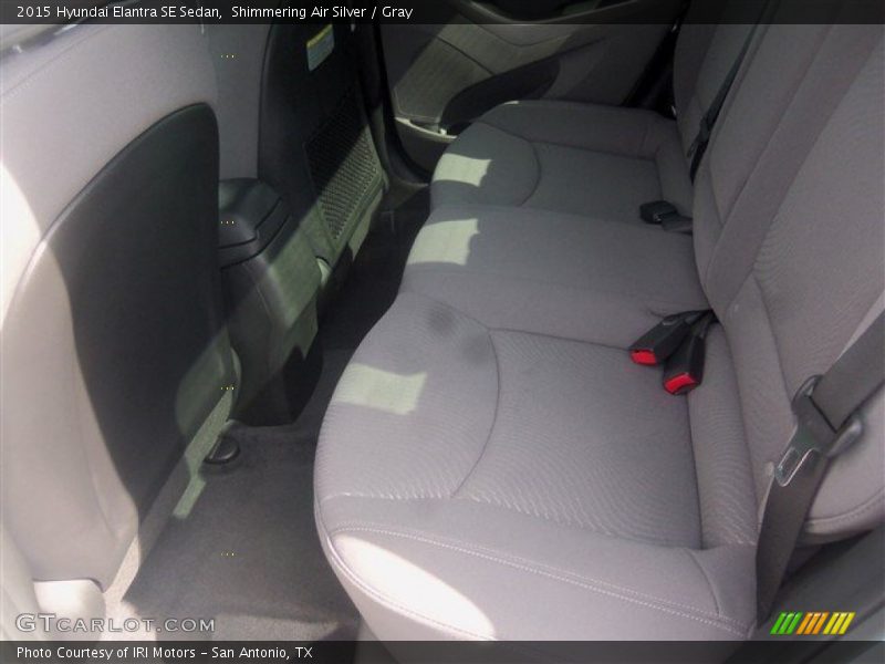 Shimmering Air Silver / Gray 2015 Hyundai Elantra SE Sedan