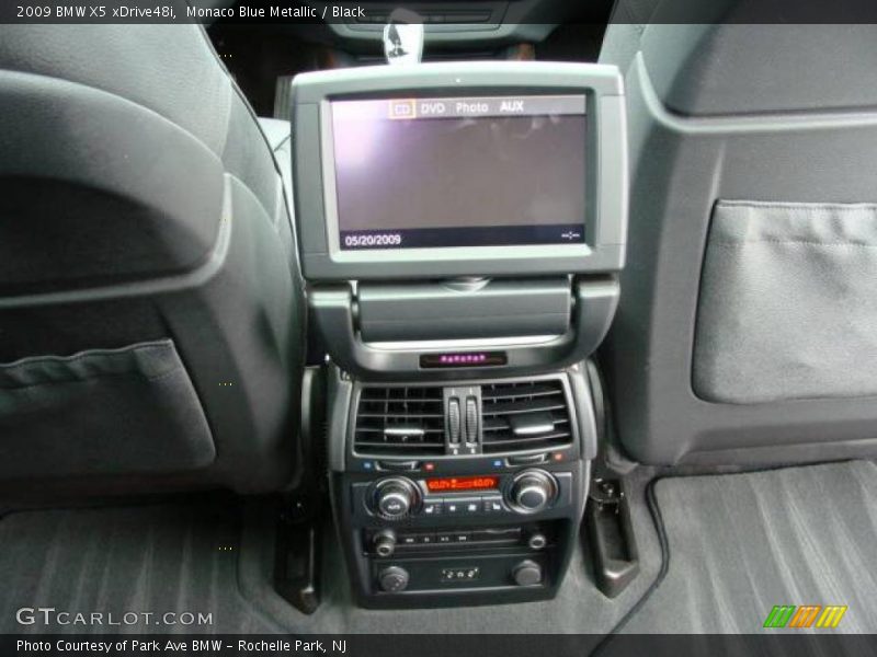 Monaco Blue Metallic / Black 2009 BMW X5 xDrive48i