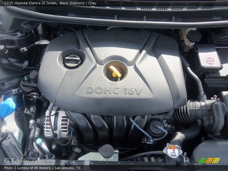 Black Diamond / Gray 2015 Hyundai Elantra SE Sedan