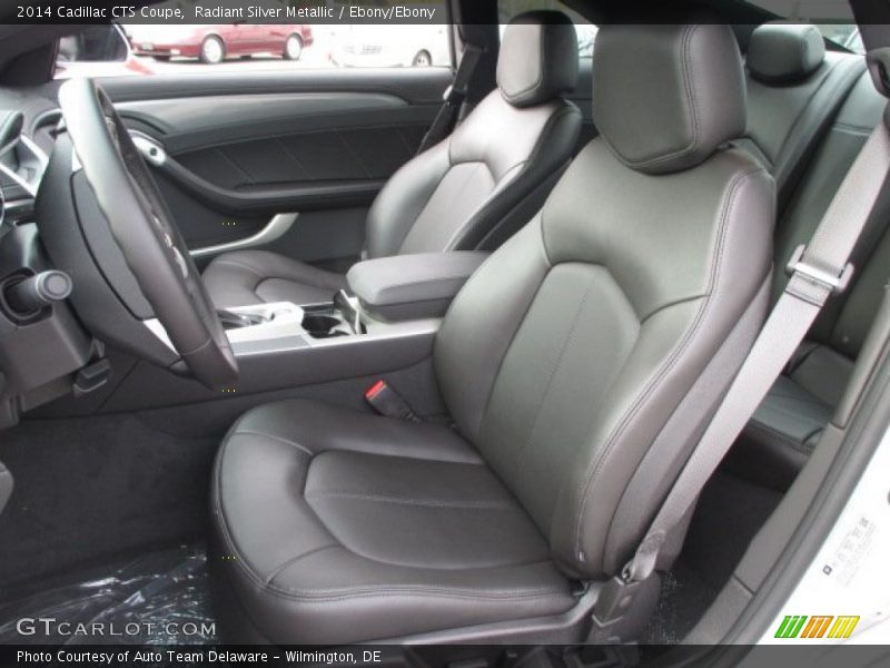 Front Seat of 2014 CTS Coupe