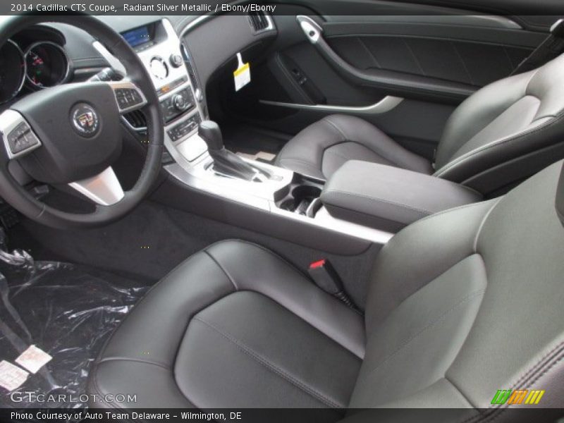 Ebony/Ebony Interior - 2014 CTS Coupe 