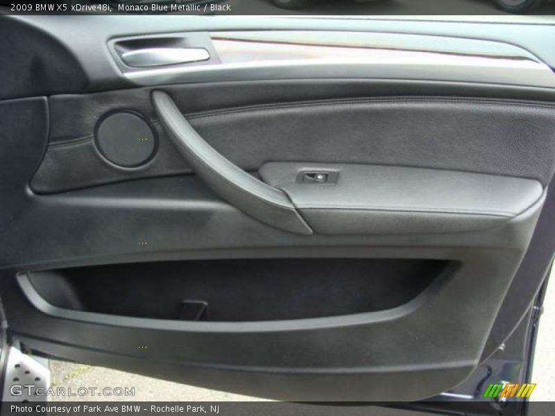 Monaco Blue Metallic / Black 2009 BMW X5 xDrive48i