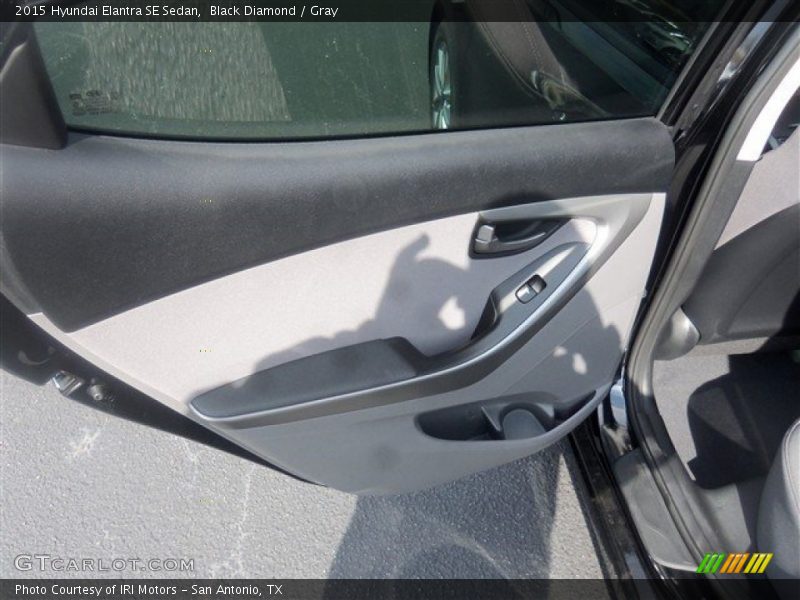 Black Diamond / Gray 2015 Hyundai Elantra SE Sedan
