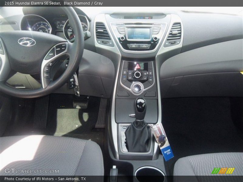 Black Diamond / Gray 2015 Hyundai Elantra SE Sedan