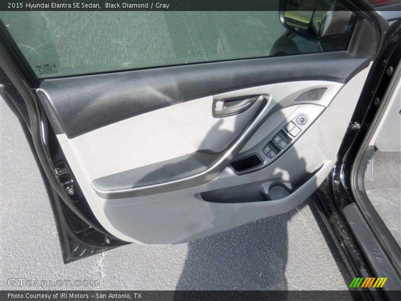 Black Diamond / Gray 2015 Hyundai Elantra SE Sedan