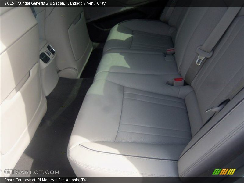 Santiago Silver / Gray 2015 Hyundai Genesis 3.8 Sedan