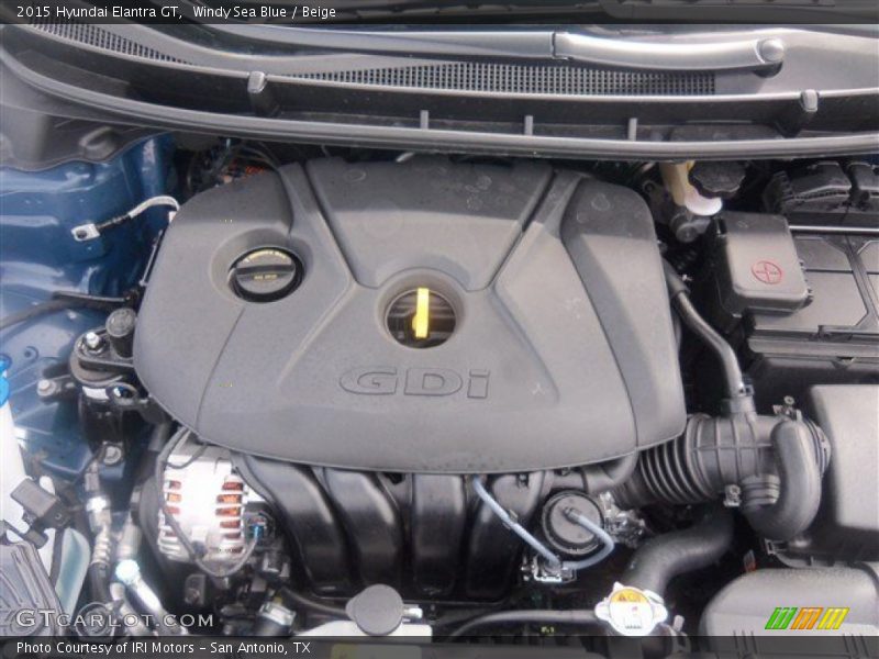  2015 Elantra GT  Engine - 2.0 Liter GDI DOHC 16-Valve D-CVVT 4 Cylinder