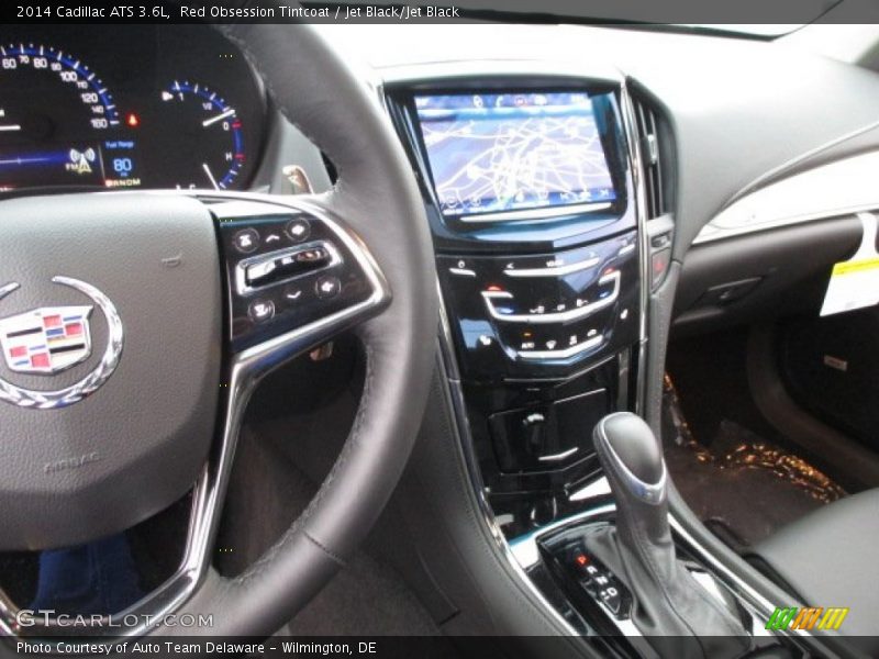 Red Obsession Tintcoat / Jet Black/Jet Black 2014 Cadillac ATS 3.6L