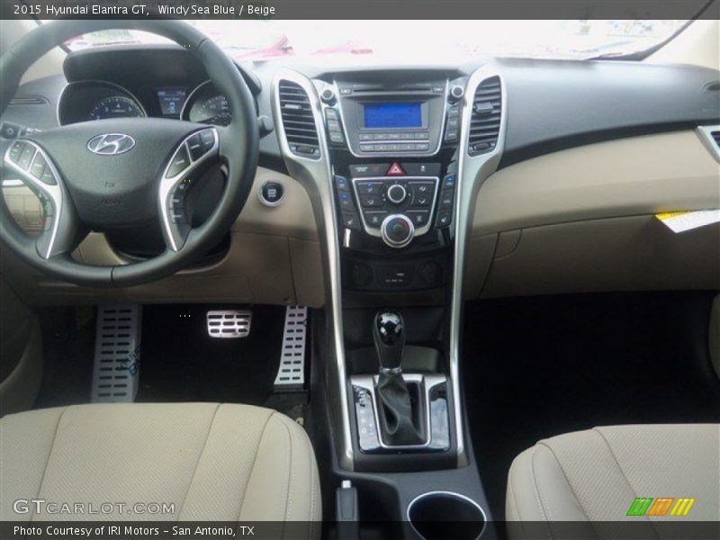 Dashboard of 2015 Elantra GT 