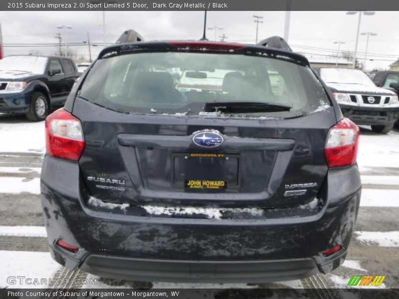 Dark Gray Metallic / Black 2015 Subaru Impreza 2.0i Sport Limited 5 Door