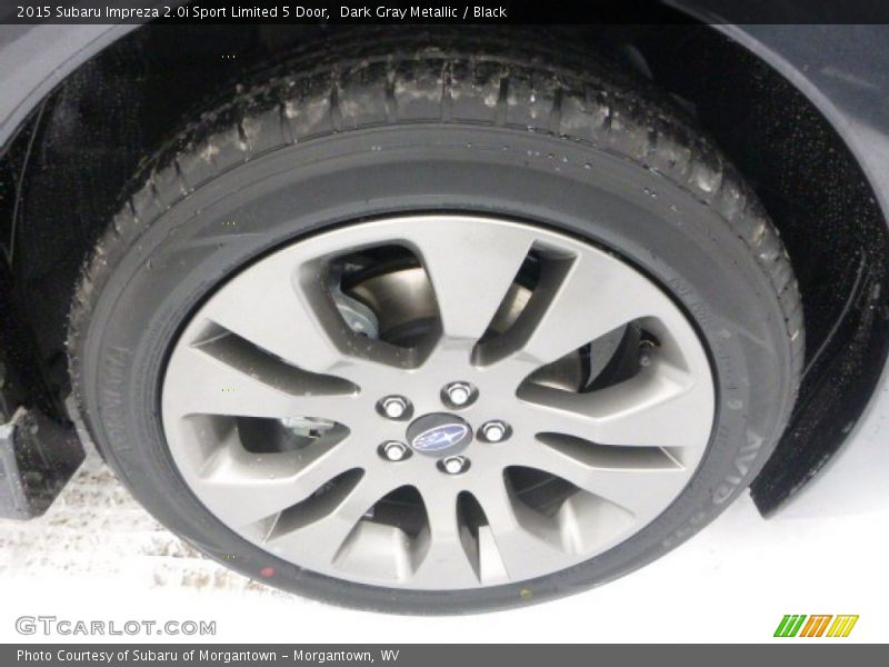 Dark Gray Metallic / Black 2015 Subaru Impreza 2.0i Sport Limited 5 Door