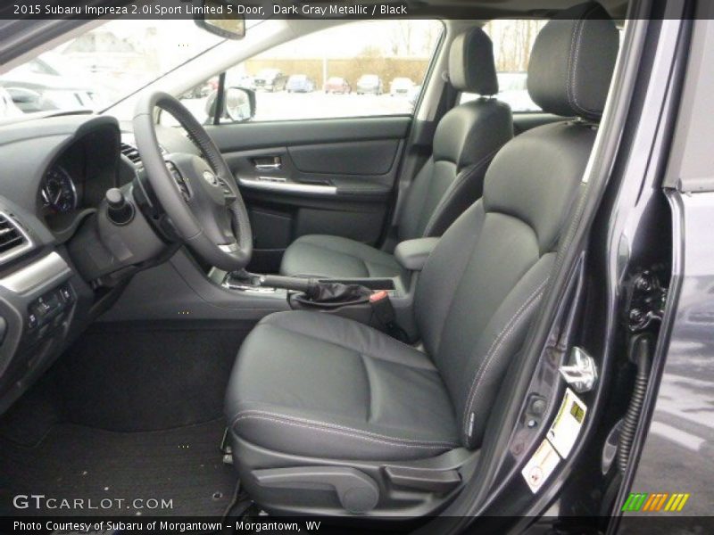Dark Gray Metallic / Black 2015 Subaru Impreza 2.0i Sport Limited 5 Door