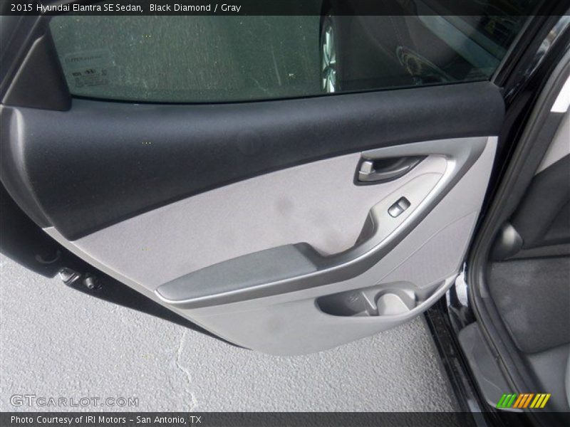 Black Diamond / Gray 2015 Hyundai Elantra SE Sedan
