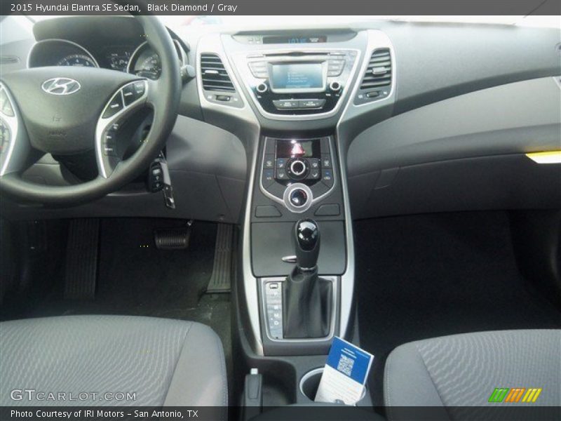  2015 Elantra SE Sedan Gray Interior