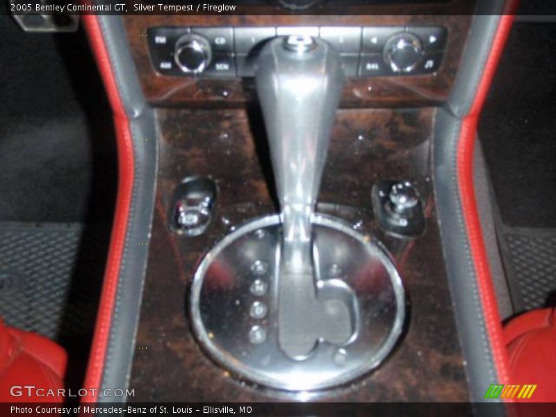 Silver Tempest / Fireglow 2005 Bentley Continental GT
