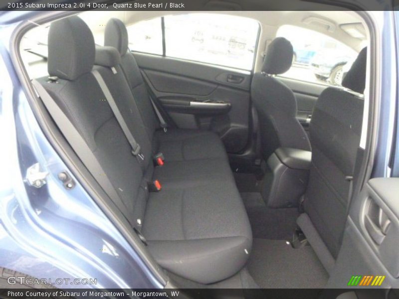 Rear Seat of 2015 Impreza 2.0i 4 Door