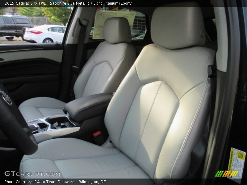 Sapphire Blue Metallic / Light Titanium/Ebony 2015 Cadillac SRX FWD