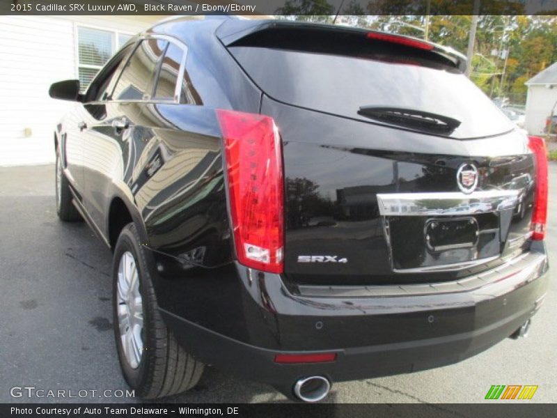 Black Raven / Ebony/Ebony 2015 Cadillac SRX Luxury AWD