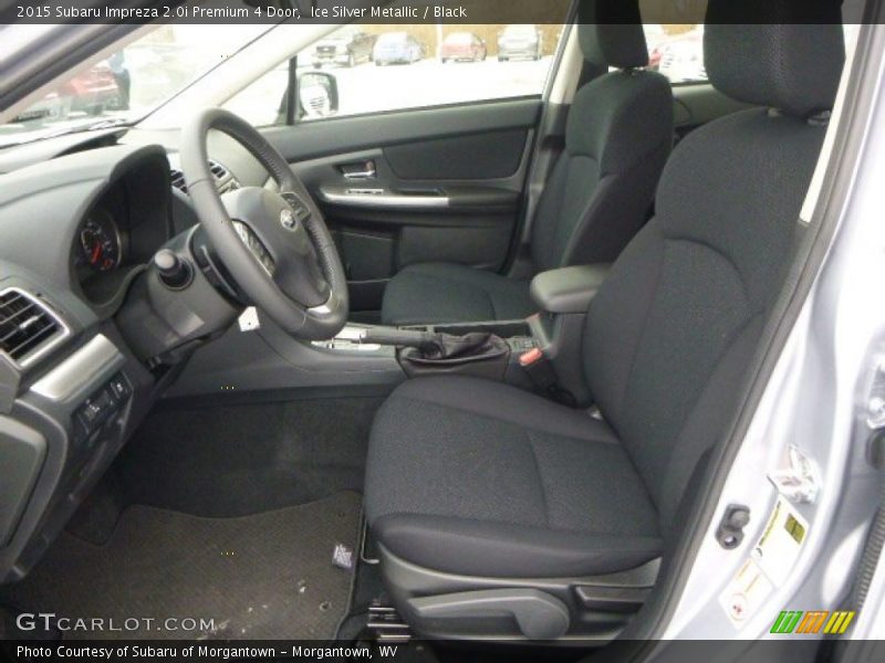 Front Seat of 2015 Impreza 2.0i Premium 4 Door