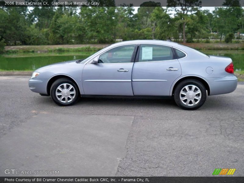 Glacier Blue Metallic / Gray 2006 Buick LaCrosse CX