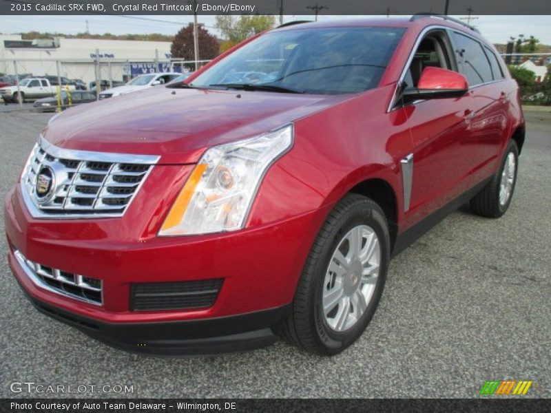 Crystal Red Tintcoat / Ebony/Ebony 2015 Cadillac SRX FWD
