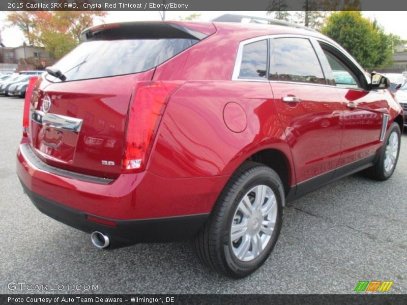 Crystal Red Tintcoat / Ebony/Ebony 2015 Cadillac SRX FWD