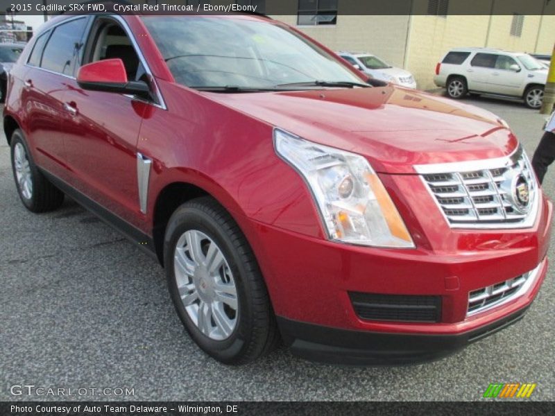 Crystal Red Tintcoat / Ebony/Ebony 2015 Cadillac SRX FWD