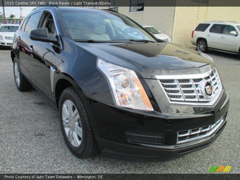 Black Raven / Light Titanium/Ebony 2015 Cadillac SRX FWD