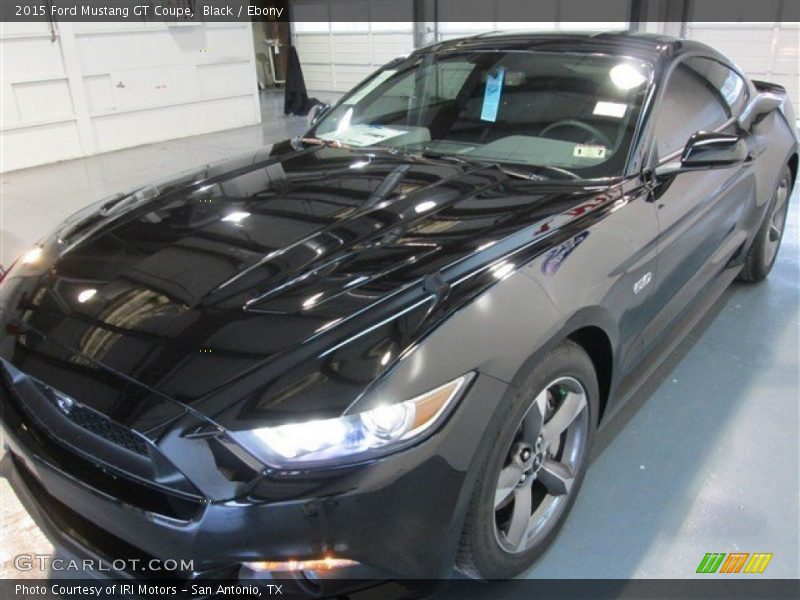 Black / Ebony 2015 Ford Mustang GT Coupe