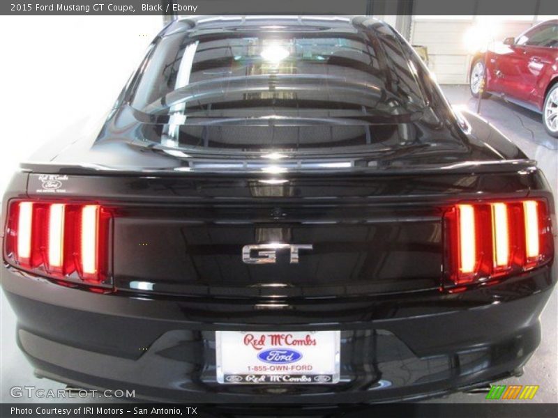 Black / Ebony 2015 Ford Mustang GT Coupe