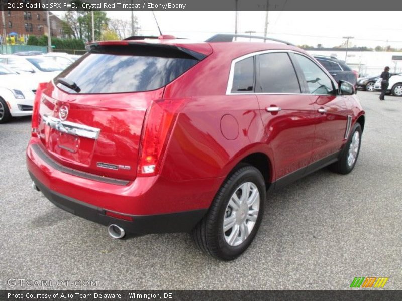 Crystal Red Tintcoat / Ebony/Ebony 2015 Cadillac SRX FWD