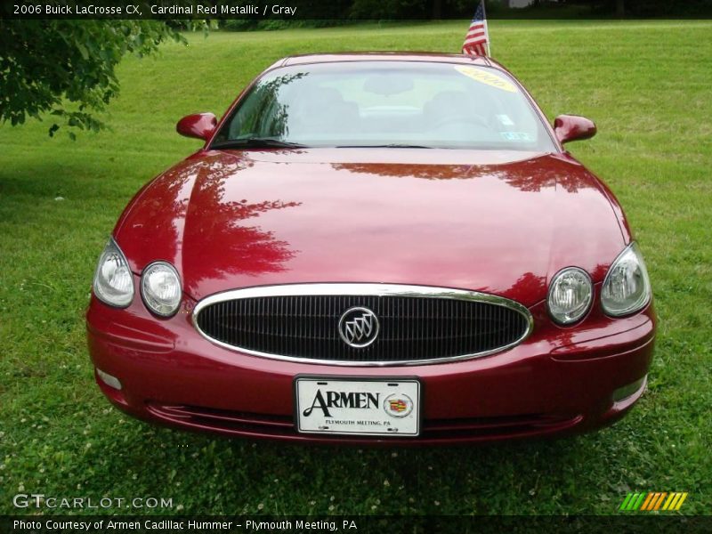 Cardinal Red Metallic / Gray 2006 Buick LaCrosse CX