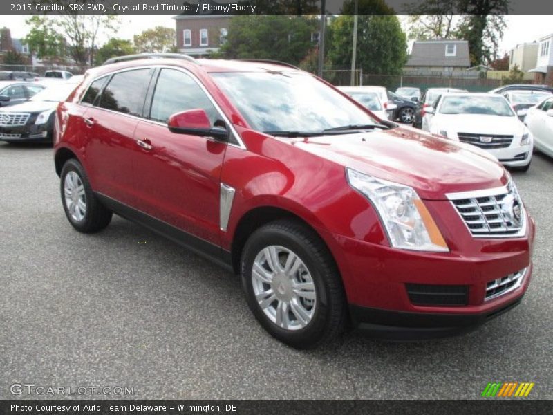 Crystal Red Tintcoat / Ebony/Ebony 2015 Cadillac SRX FWD