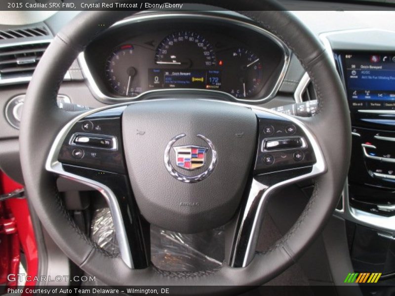 Crystal Red Tintcoat / Ebony/Ebony 2015 Cadillac SRX FWD