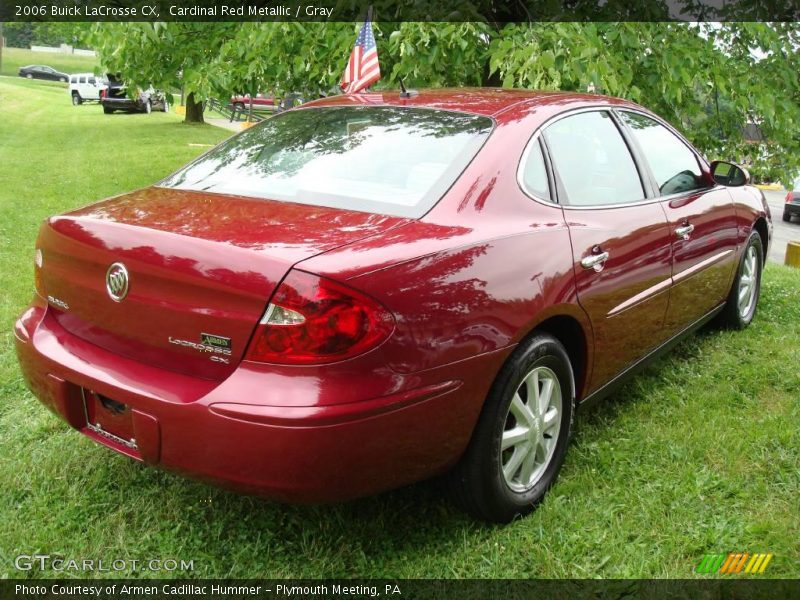 Cardinal Red Metallic / Gray 2006 Buick LaCrosse CX