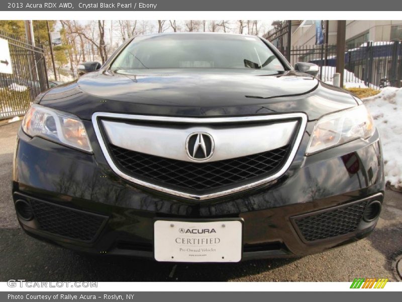 Crystal Black Pearl / Ebony 2013 Acura RDX AWD