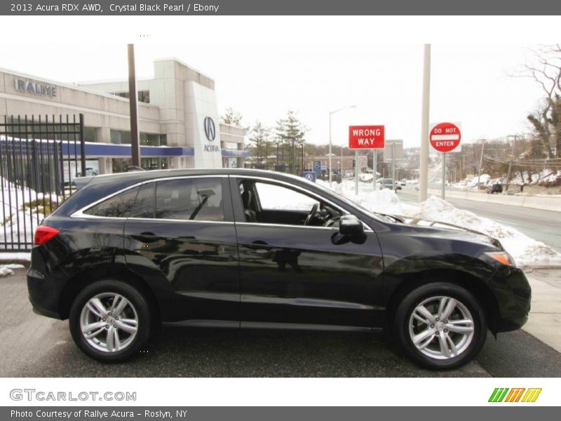 Crystal Black Pearl / Ebony 2013 Acura RDX AWD