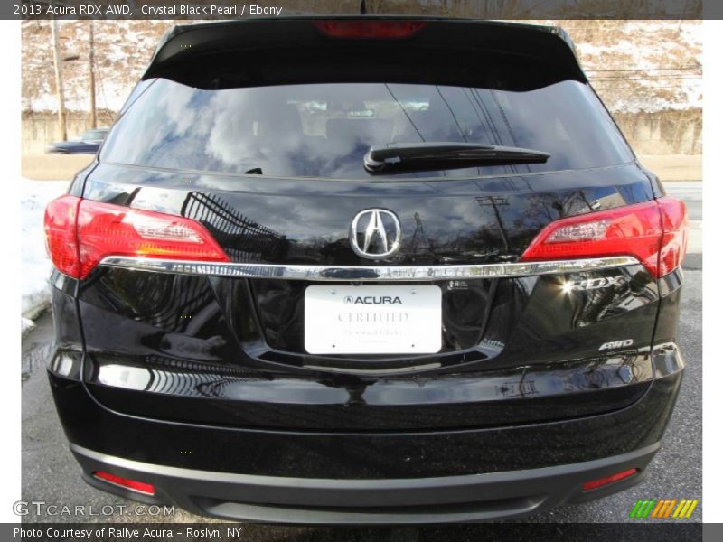 Crystal Black Pearl / Ebony 2013 Acura RDX AWD