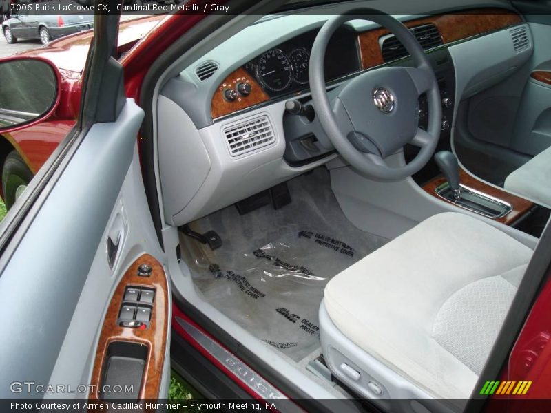 Cardinal Red Metallic / Gray 2006 Buick LaCrosse CX