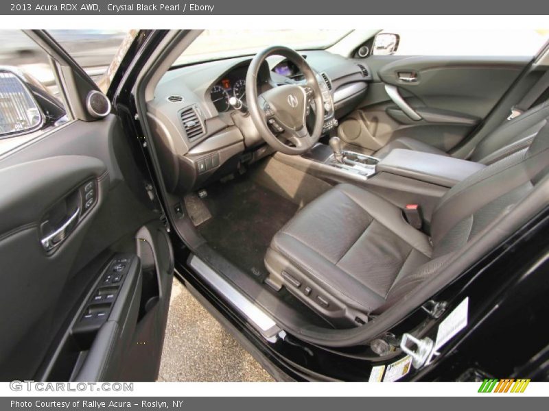 Crystal Black Pearl / Ebony 2013 Acura RDX AWD