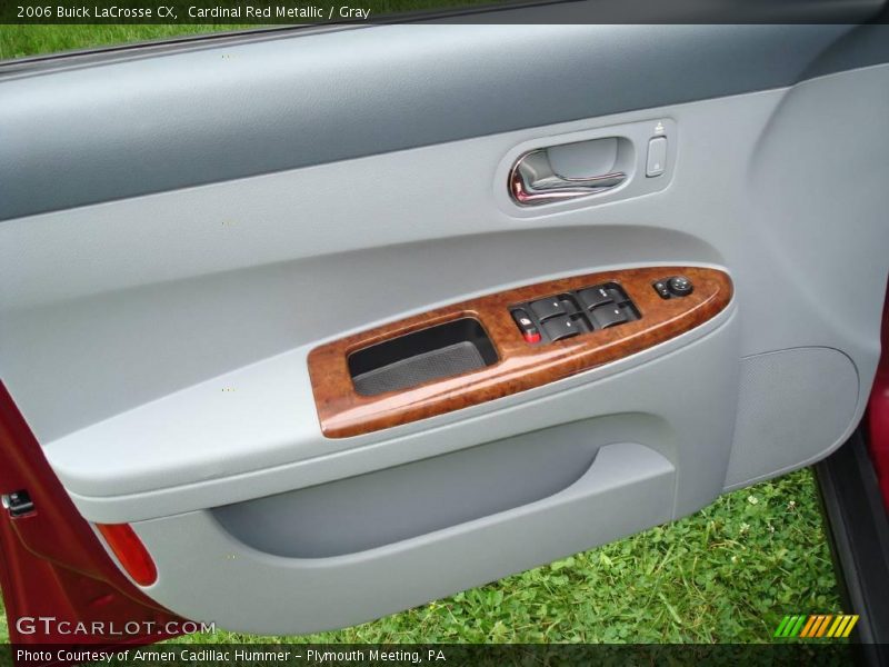 Cardinal Red Metallic / Gray 2006 Buick LaCrosse CX
