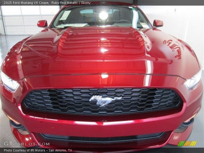  2015 Mustang V6 Coupe Ruby Red Metallic
