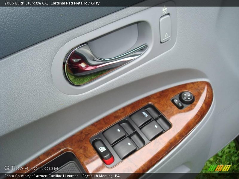 Cardinal Red Metallic / Gray 2006 Buick LaCrosse CX