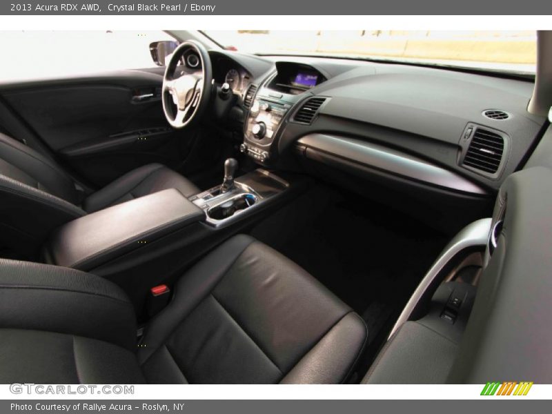 Crystal Black Pearl / Ebony 2013 Acura RDX AWD