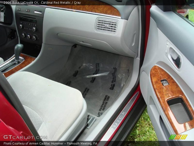 Cardinal Red Metallic / Gray 2006 Buick LaCrosse CX