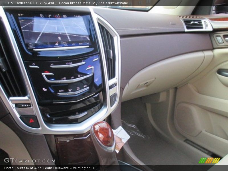 Cocoa Bronze Metallic / Shale/Brownstone 2015 Cadillac SRX Luxury AWD