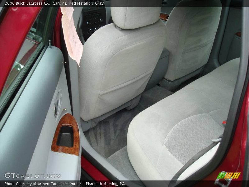 Cardinal Red Metallic / Gray 2006 Buick LaCrosse CX