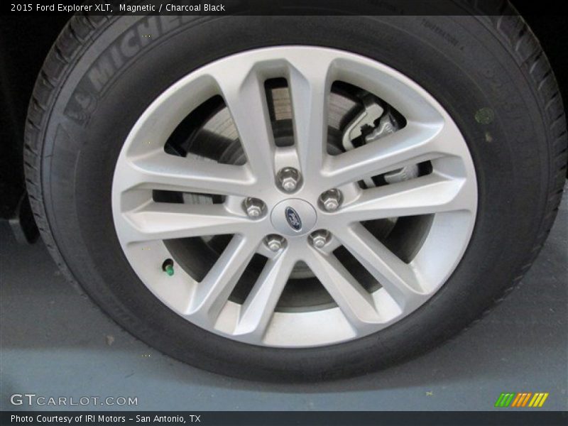 Magnetic / Charcoal Black 2015 Ford Explorer XLT